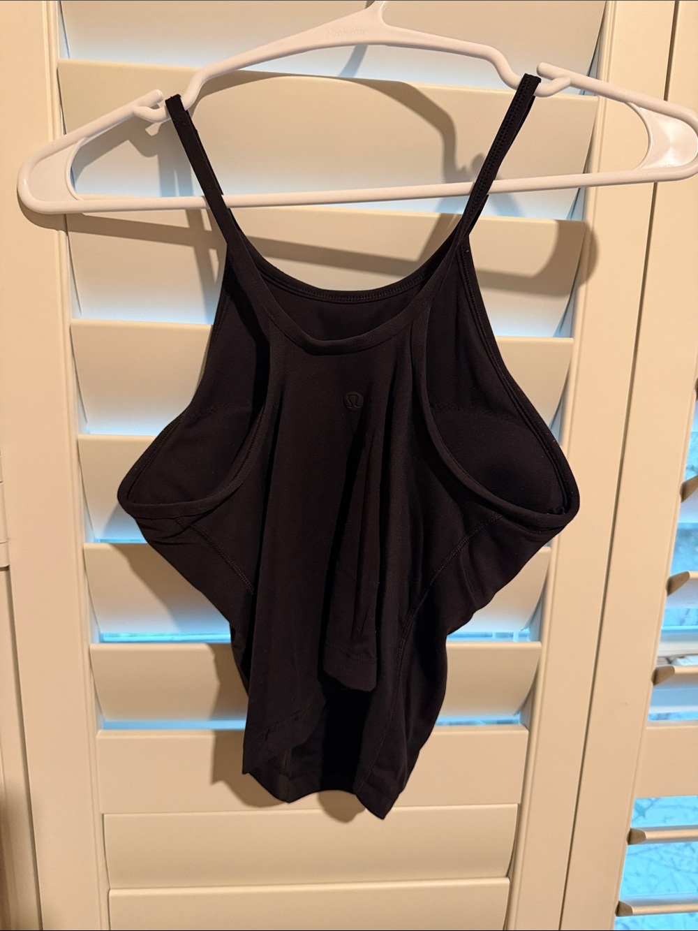 lululemon athletica Black Racerback Strappy Tank